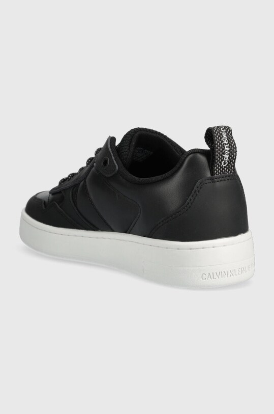 Obutev Usnjene superge Calvin Klein Jeans BASKET CUPSOLE LACEU YW0YW01050 črna