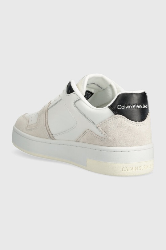 Boty Tenisky Calvin Klein Jeans BASKET CUPSOLE LACEU YW0YW01051 bílá
