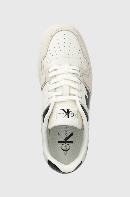 Tenisky Calvin Klein Jeans BASKET CUPSOLE LACEU bílá YW0YW01051