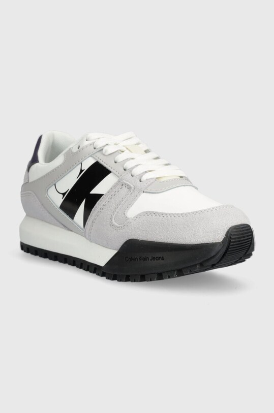 Calvin Klein Jeans sneakersy TOOTHY RUN LACEUP LO YW0YW01052 szary AW23