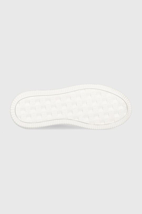 Calvin Klein Jeans sneakersy skórzane CHUNKY CUPSOLE MONO YW0YW01224 biały