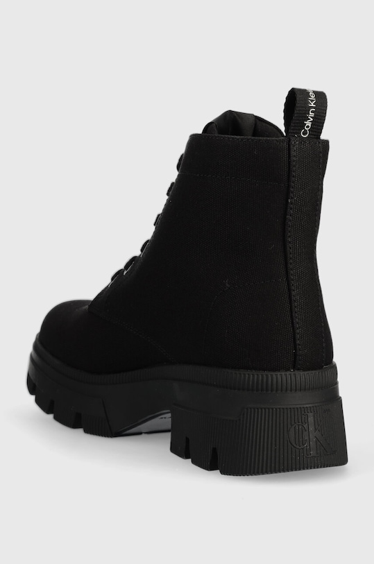 Обувки Кубинки Calvin Klein Jeans CHUNKY COMBAT LACEUP YW0YW01239 черен