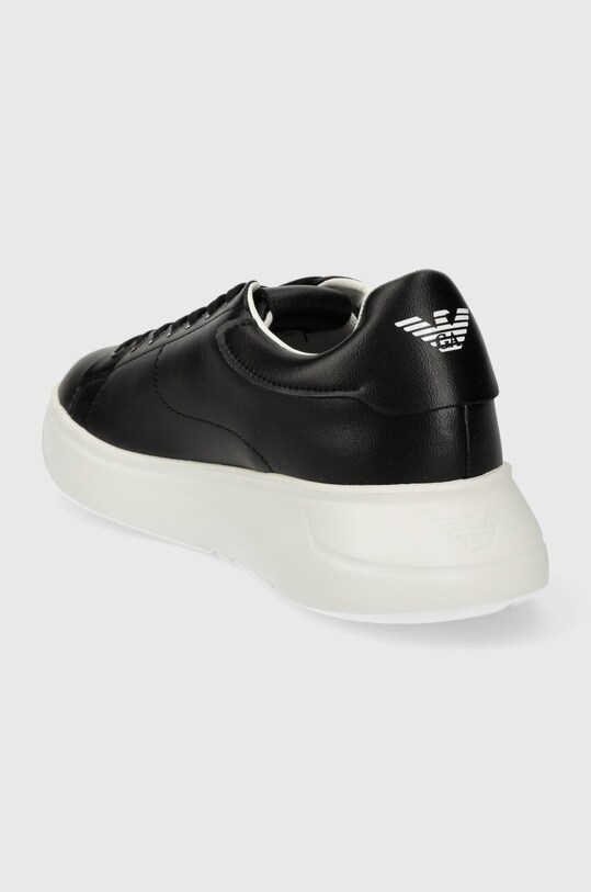 Obuv Kožené tenisky Emporio Armani X3X024.XN894.A120 čierna