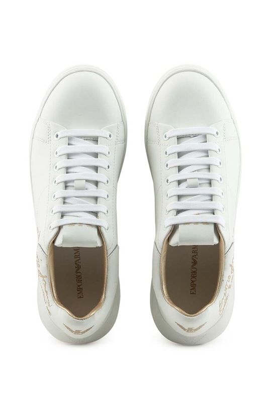 Emporio Armani sneakers din piele X3X024.XN894.N195 alb