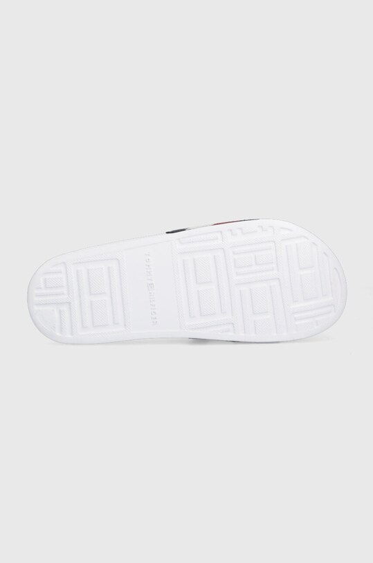 Tommy Hilfiger klapki ESSENTIAL CORP SLIDE biały FW0FW07256