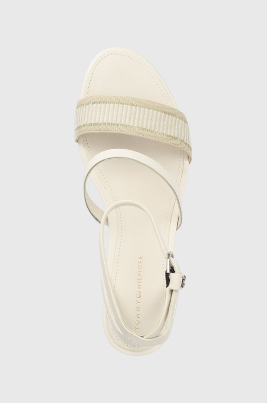 Σανδάλια Tommy Hilfiger WEBBING MID HEEL λευκό FW0FW07276