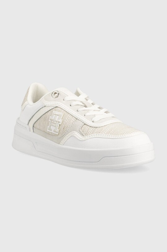 Tenisice Tommy Hilfiger TH WOVEN BASKET SNEAKER FW0FW07289 bež AW23