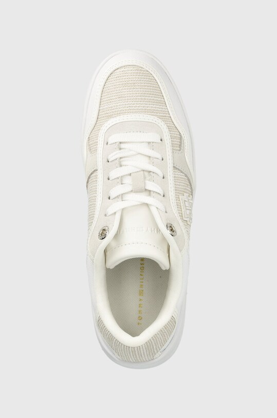 Tommy Hilfiger sneakers TH WOVEN BASKET SNEAKER beige FW0FW07289