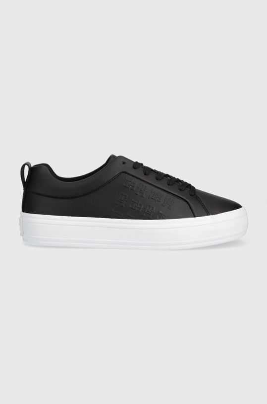 Кросівки Tommy Hilfiger TH EMBOSSED VULC SNEAKER синтетичний чорний FW0FW07376