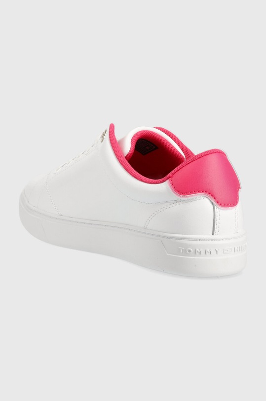 Обувь Кожаные кроссовки Tommy Hilfiger ELEVATED ESSENTIAL COURT SNEAKER FW0FW07377 белый