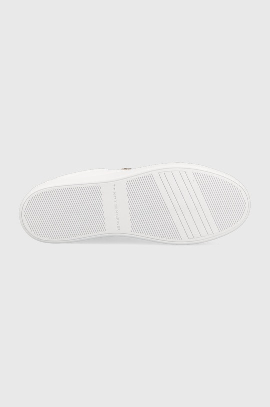 Кожаные кроссовки Tommy Hilfiger ELEVATED ESSENTIAL COURT SNEAKER FW0FW07377 белый