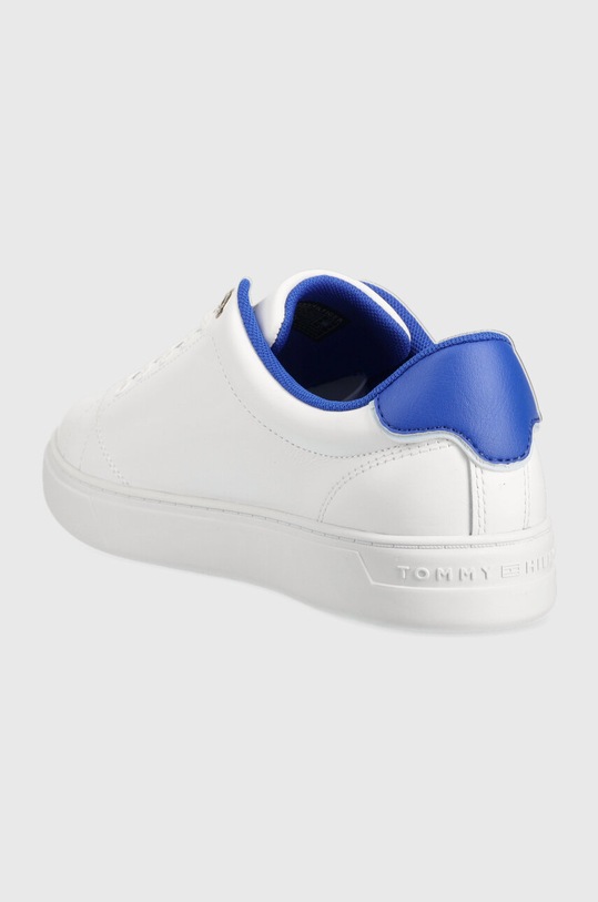 Obuv Kožené tenisky Tommy Hilfiger ELEVATED ESSENTIAL COURT SNEAKER FW0FW07377 biela