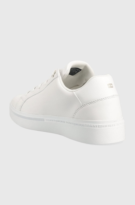 Scarpe Tommy Hilfiger sneakers in pelle CORP WEBBING SNEAKER FW0FW07379 bianco