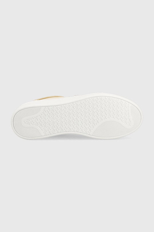 Tommy Hilfiger sneakersy skórzane CORP WEBBING COURT FW0FW07387 beżowy