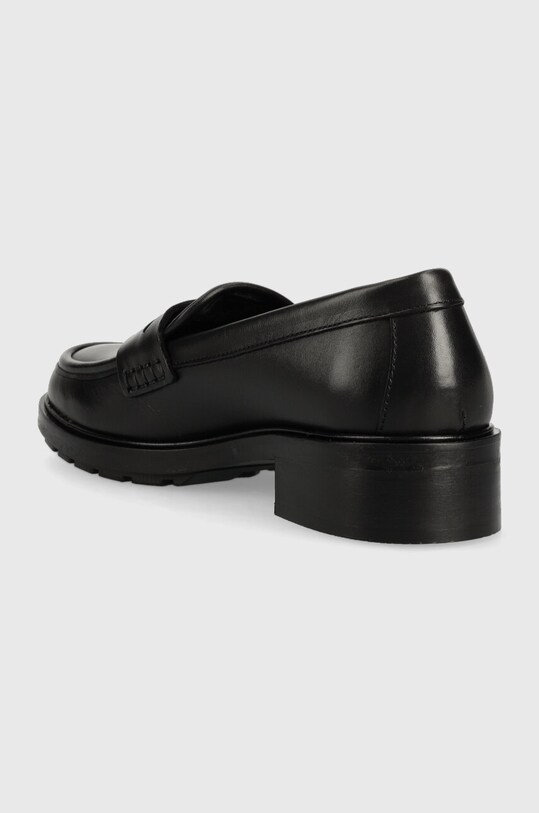 Obuwie Tommy Hilfiger mokasyny skórzane TH ICONIC LOAFER FW0FW07412 czarny