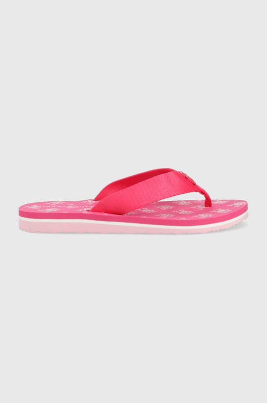 Tommy Hilfiger japonki TH ELEVATED FLIP FLOP tekstylny różowy FW0FW07420