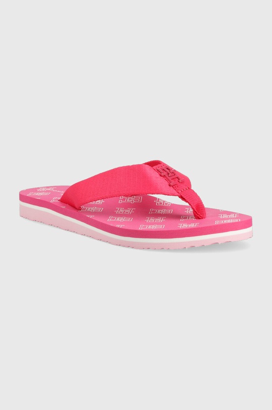 Tommy Hilfiger japonki TH ELEVATED FLIP FLOP FW0FW07420 różowy AW23