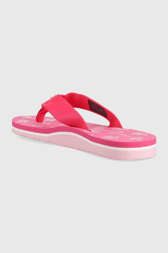 Obuwie Tommy Hilfiger japonki TH ELEVATED FLIP FLOP FW0FW07420 różowy