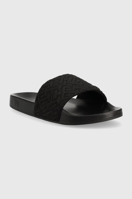 Шльопанці Tommy Hilfiger TH ELEVATED SLIDE FW0FW07422 чорний AW23