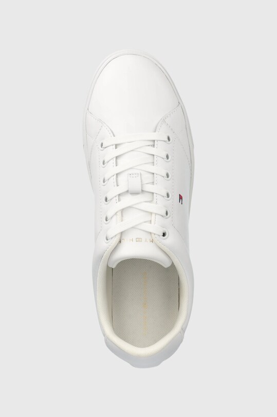 Шкіряні кросівки Tommy Hilfiger ESSENTIAL COURT SNEAKER білий FW0FW07427.YBS