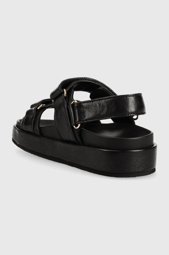 Обувь Кожаные сандалии Tory Burch Kira Sport 144328.001 чёрный