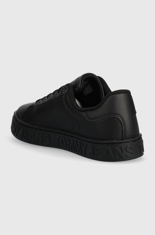 Boty Kožené sneakers boty Tommy Jeans COOL SNEAKER EN0EN02042 černá