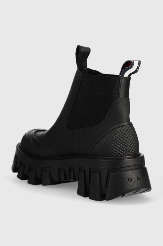 Obuwie Tommy Jeans botki TJW RUBBER RAIN BOOT EN0EN02234 czarny
