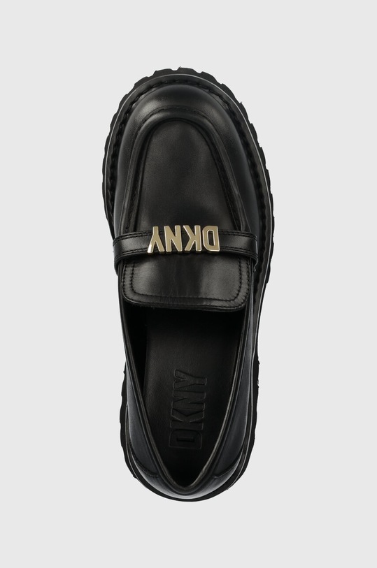 Dkny bőr mokaszin Ronnie fekete K3349230.BLK