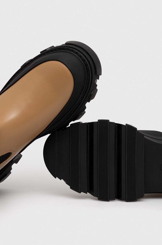 Кожаные полусапоги Dkny Jonie коричневый K3366233.CAR
