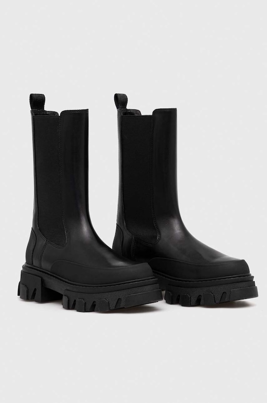 Dkny ghete chelsea de piele Jonie K3366233.BLK negru AW23