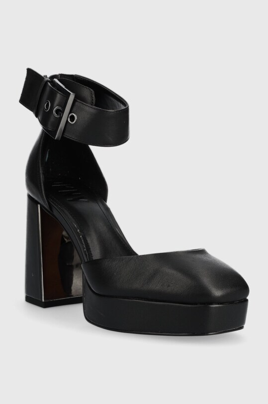Шкіряні туфлі Dkny Barra K2301920.BLK чорний AW23