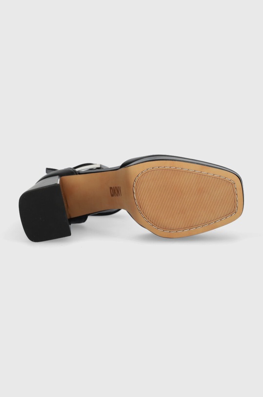 Dkny czółenka skórzane Barra K2301920.BLK czarny