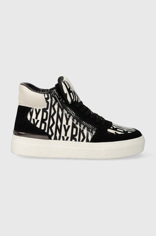 Tenisky Dkny Cindell semišová koža čierna K2303992.2L5