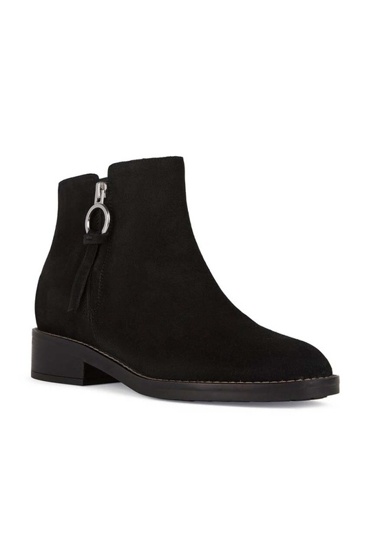 Geox botki zamszowe D LARYSSE C D26TXC.00022.C9999 czarny AW23