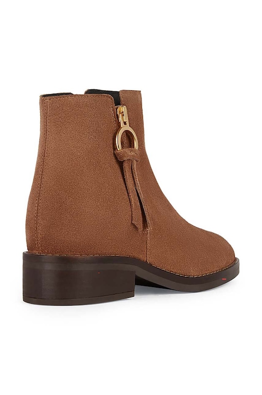 Geox botki zamszowe D LARYSSE C brązowy D26TXC.00023.C6018