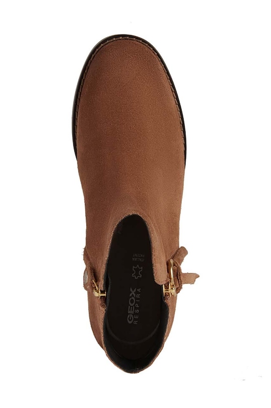 Geox botki zamszowe D LARYSSE C D26TXC.00023.C6018 brązowy