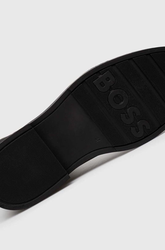 BOSS kozaki skórzane Vanity 50498843.001 czarny