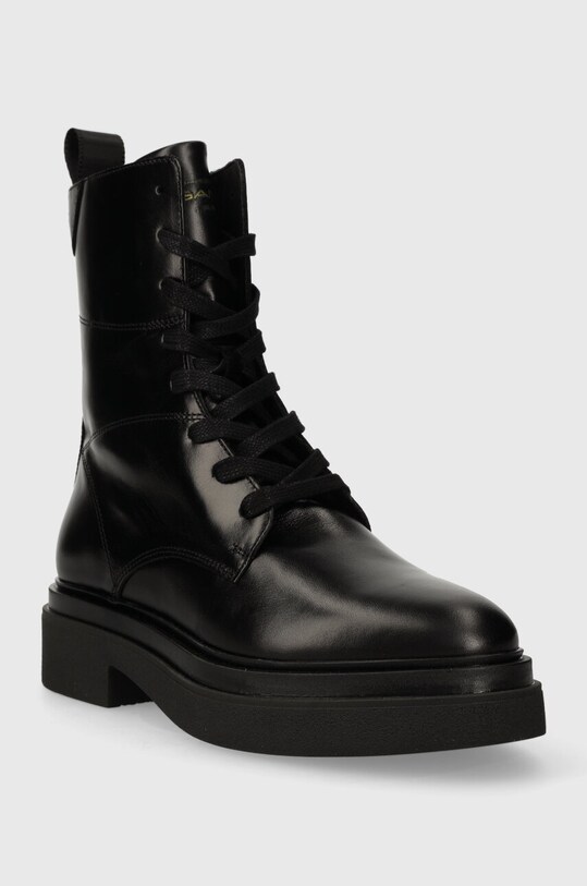 Gant cizme de piele Zandrin 27541381.G00 negru AW23