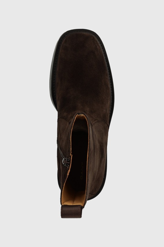 Gant cizme din piele intoarsa Fallwi maro 27543335.G399