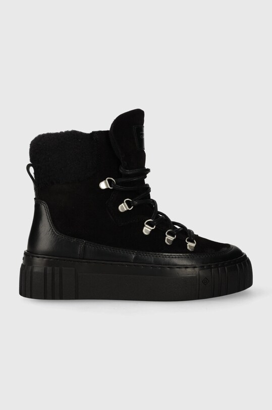 Gant botki zamszowe Snowmont skóra zamszowa czarny 27543368.G00