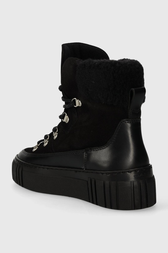 Încălțăminte Gant cizme din piele intoarsa Snowmont 27543368.G00 negru