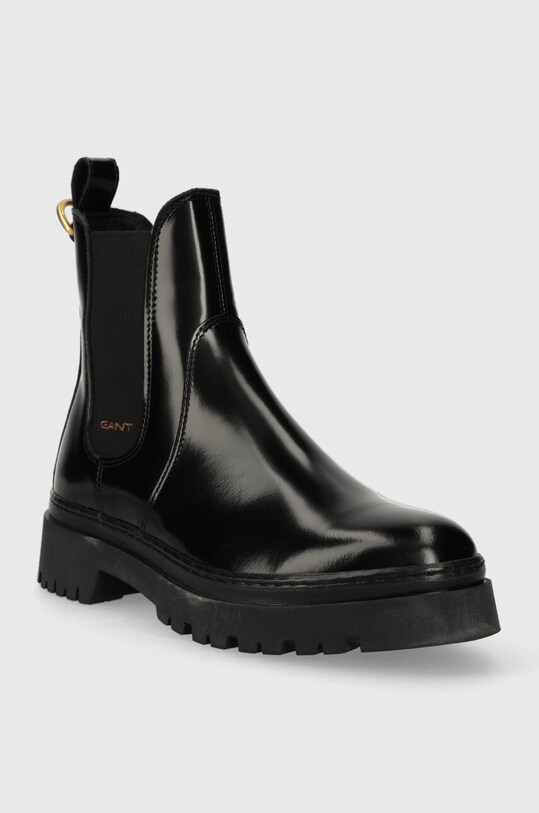 Δερμάτινες μπότες τσέλσι Gant Aligrey 27551324.G00 μαύρο AW23