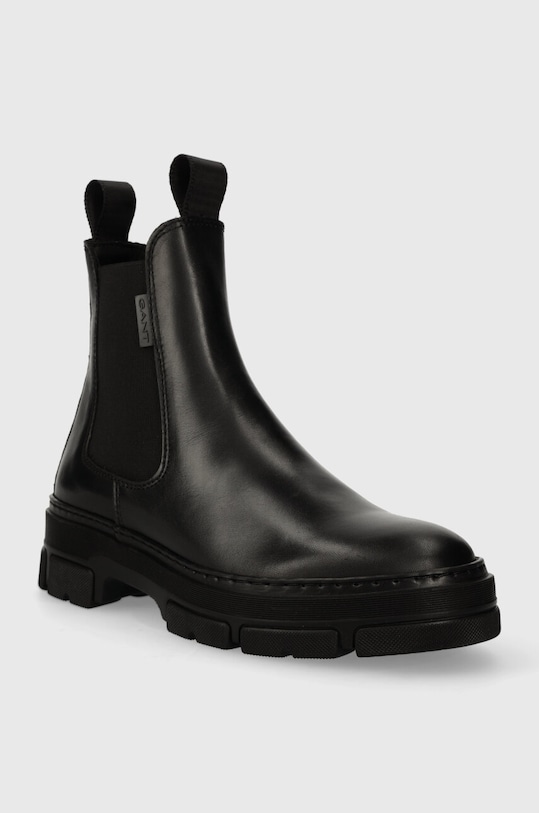 Gant botki skórzane Monthike 27551355.G00 czarny AW23