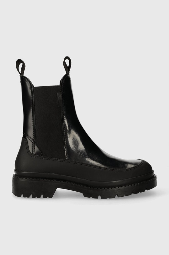 Gant botki skórzane Prepnovo płaski czarny 27551365.G00