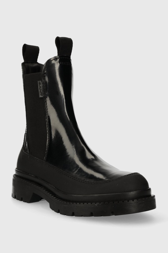 Gant botki skórzane Prepnovo 27551365.G00 czarny AW23