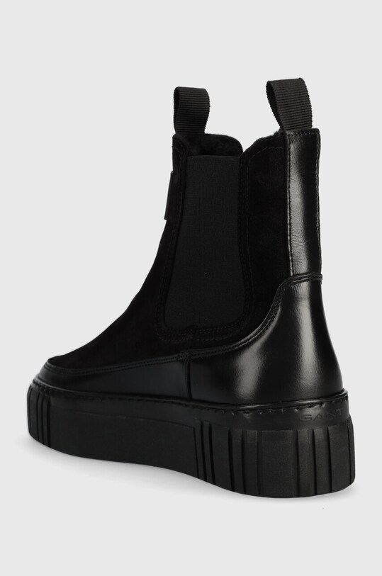 Încălțăminte Gant cizme din piele intoarsa Snowmont 27553371.G00 negru