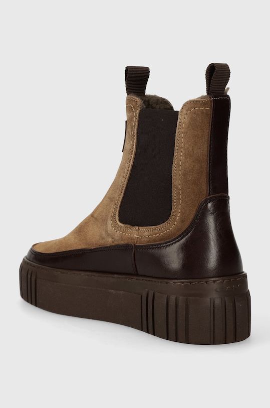 Obuv Semišové topánky chelsea Gant Snowmont 27553371.G240 hnedá