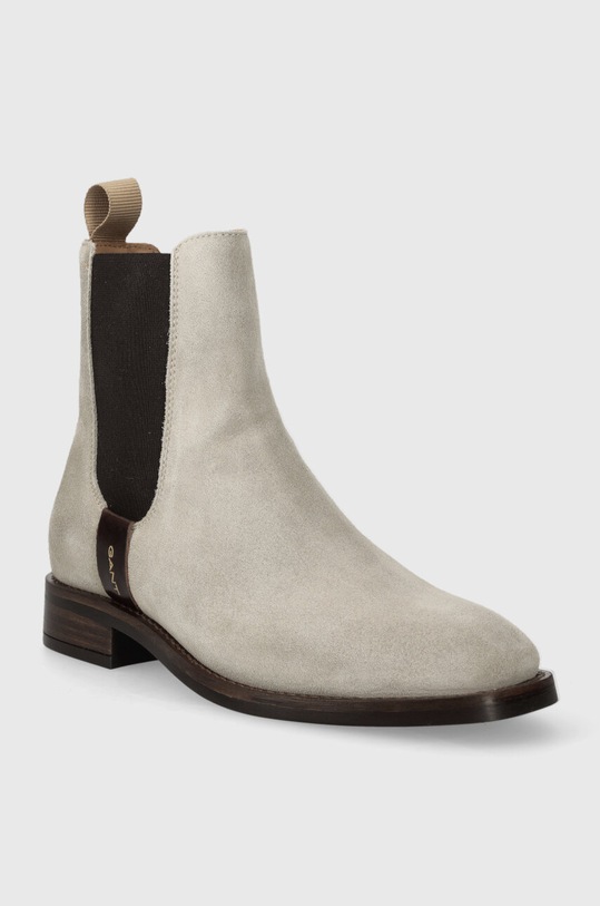 Gant botine din piele intoarsa Fayy 27553384.G236 gri AW23
