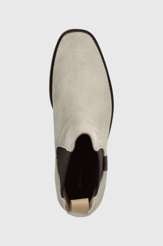 Gant botine din piele intoarsa Fayy gri 27553384.G236