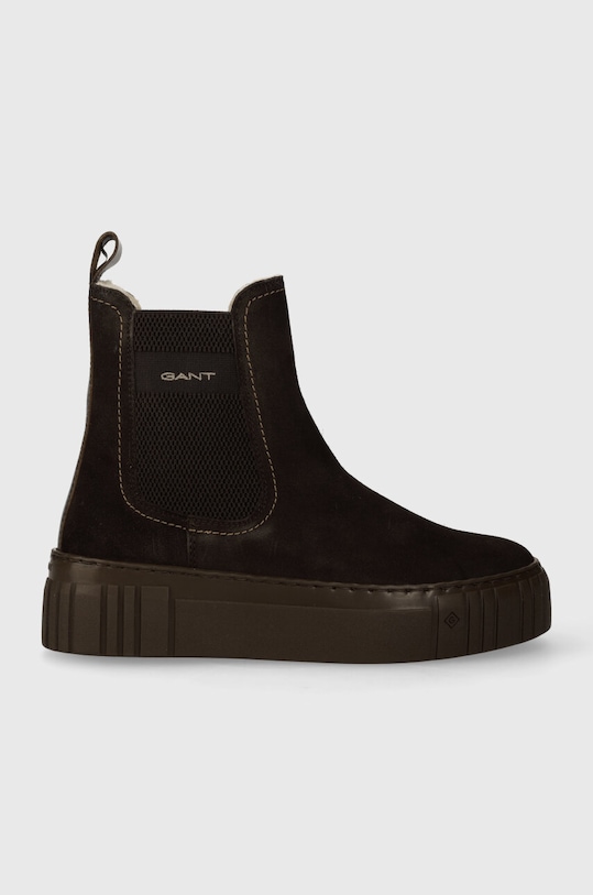 Gant sztyblety zamszowe Snowmont tekstylny brązowy 27553397.G399